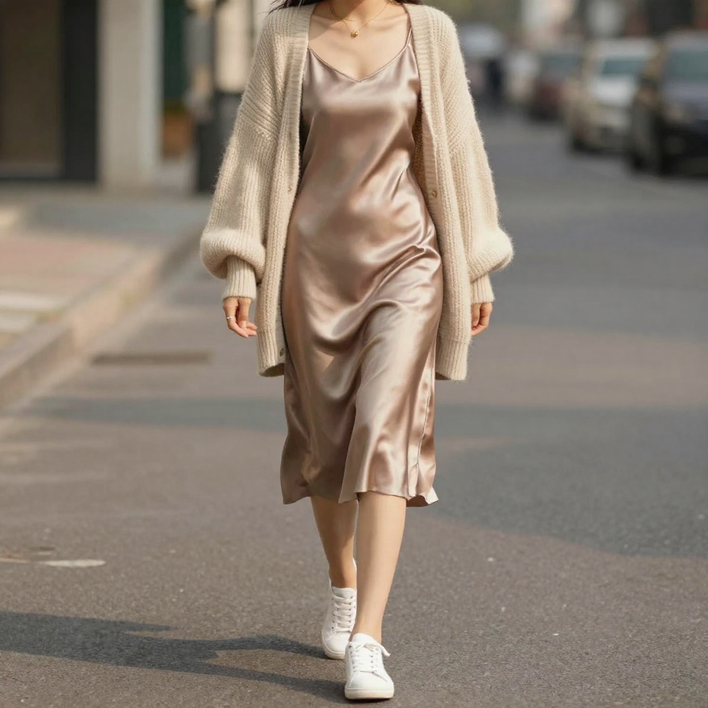 the versatile slip dress day to night
