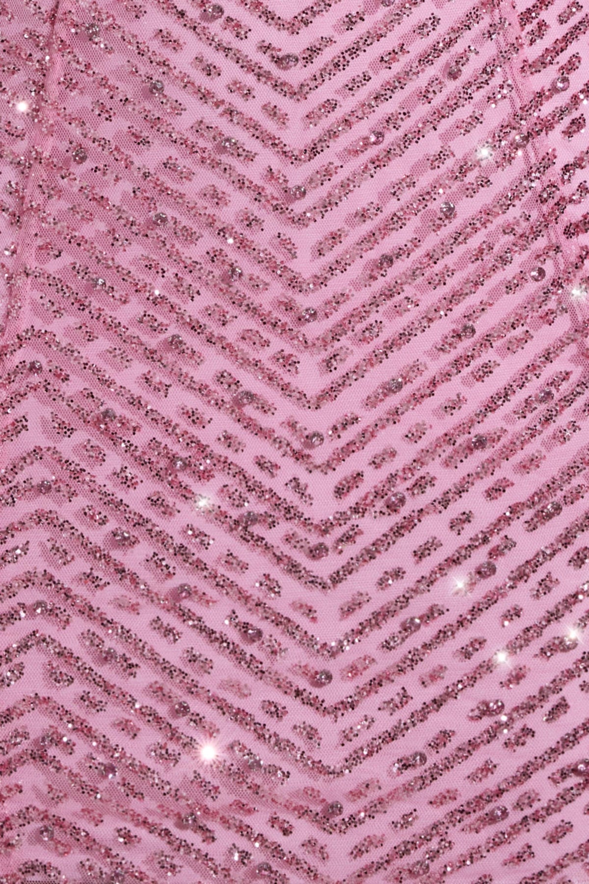 Embellished Halterneck Mini Dress in Pink – view 7