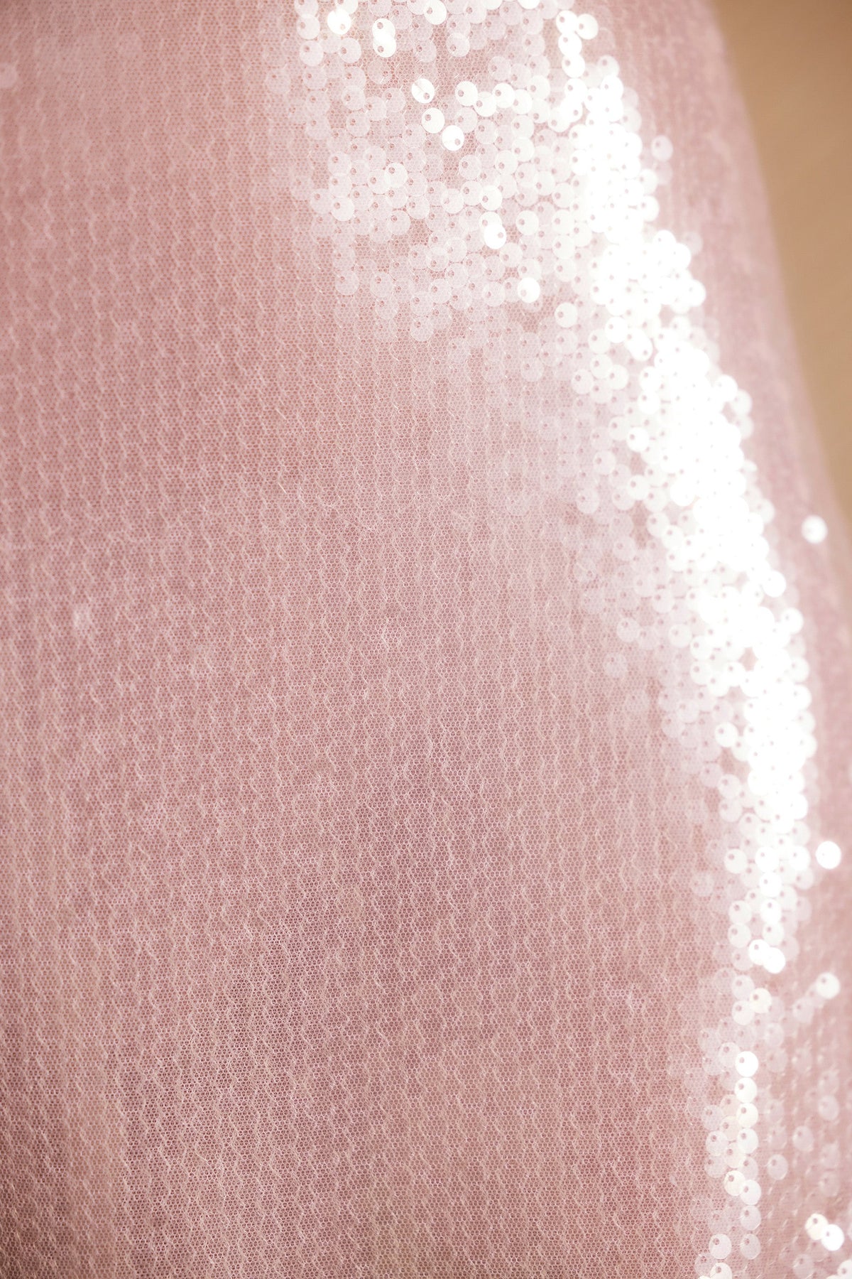 Sheer Sequin One Shoulder Cut Out Maxi Dress in Lilac – view 11