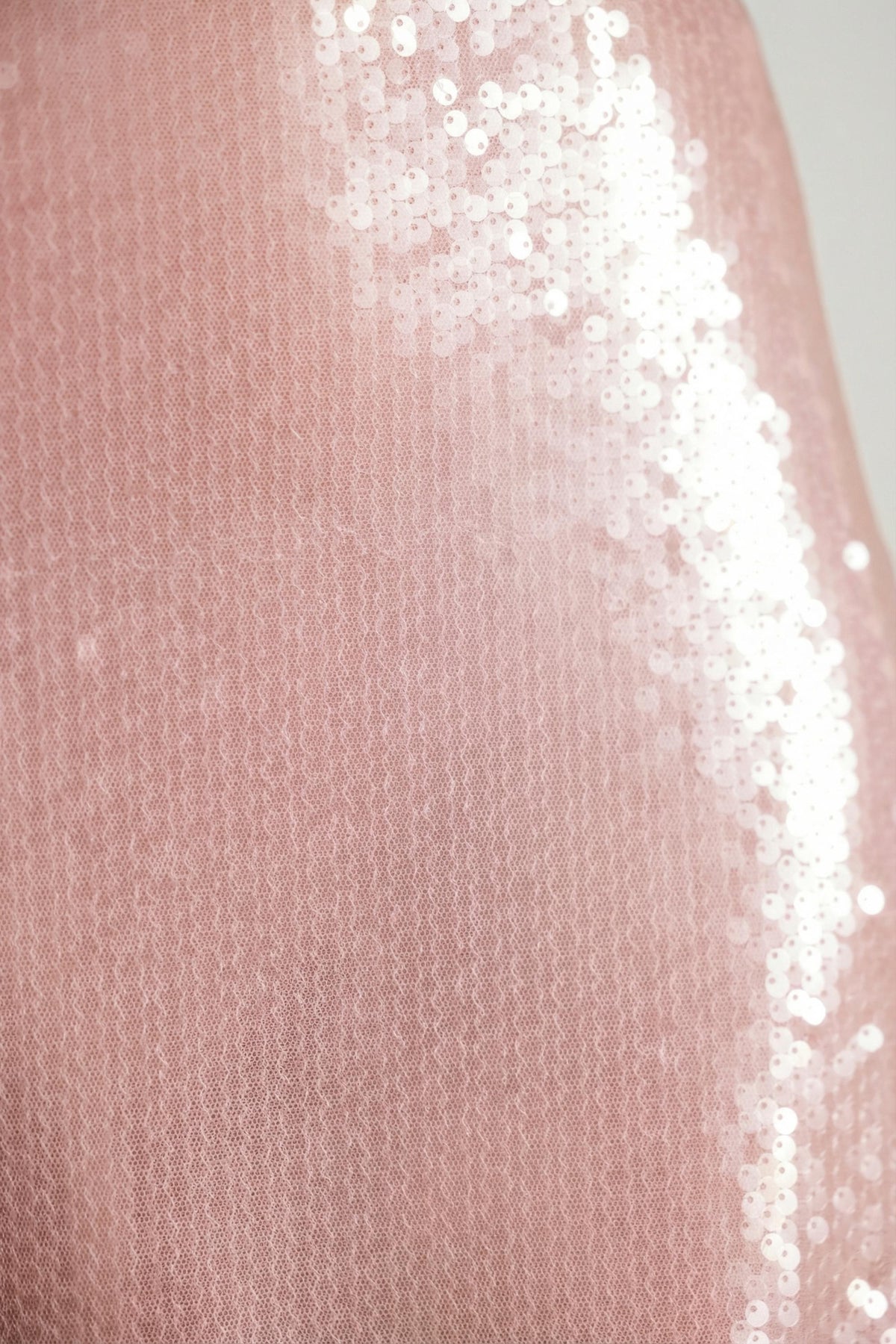 Sheer Sequin One Shoulder Cut Out Maxi Dress in Lilac – view 8
