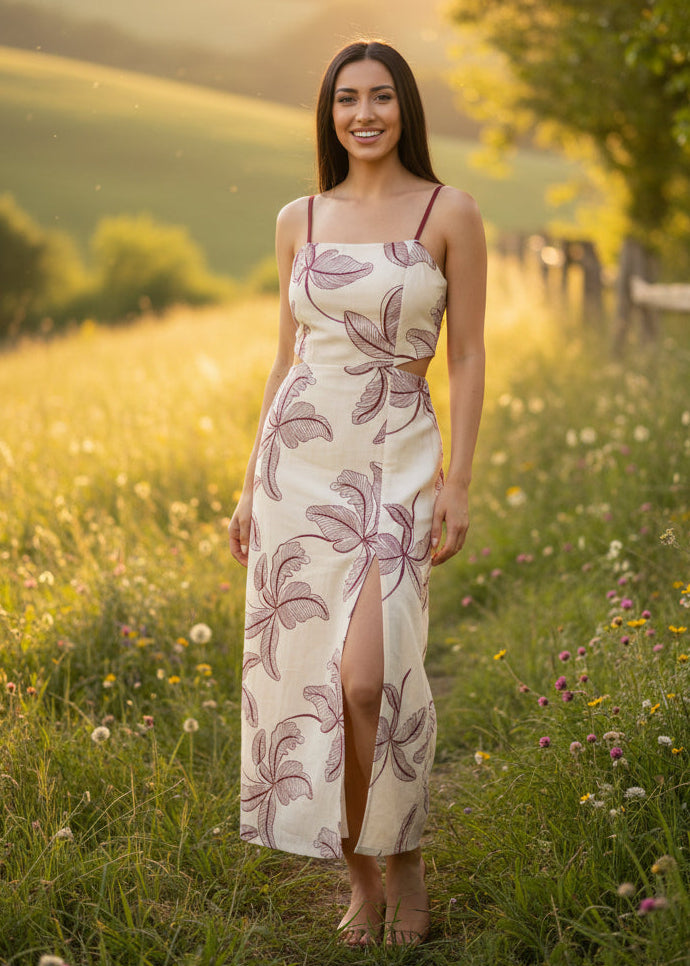 Mid-length chic dress